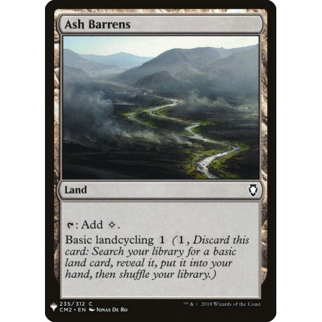 Ash Barrens CM2 (Mystery) NM