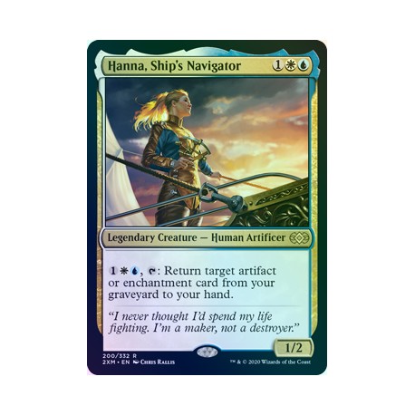 Hanna, Ship's Navigator FOIL 2XM NM