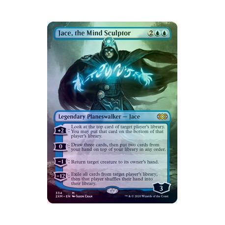 Jace, the Mind Sculptor (Borderless) FOIL 2XM NM