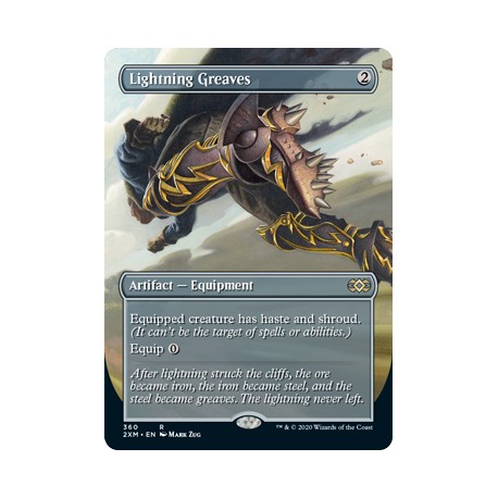 Lightning Greaves (Borderless) 2XM NM