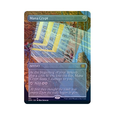 Mana Crypt (Borderless) FOIL 2XM NM