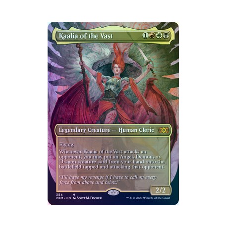 Kaalia of the Vast (Borderless) FOIL 2XM NM