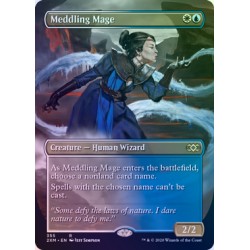 Meddling Mage (Borderless) FOIL 2XM NM