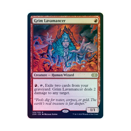 Grim Lavamancer FOIL 2XM NM