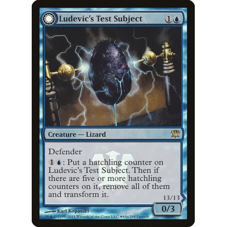 Ludevic's Test Subject FOIL ISD PROMO NM