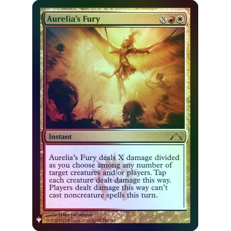Aurelia's Fury FOIL GTC (Mystery) NM