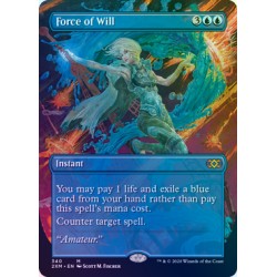 Force of Will (Borderless) FOIL 2XM NM