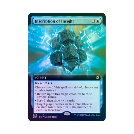 Inscription of Insight (Extended) FOIL ZNR NM