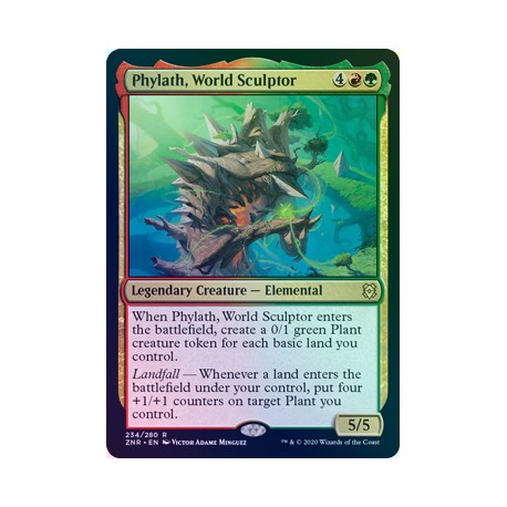 Phylath, World Sculptor FOIL ZNR NM