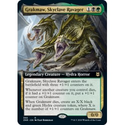 Grakmaw, Skyclave Ravager (Extended) ZNR NM