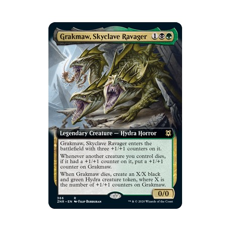 Grakmaw, Skyclave Ravager (Extended) ZNR NM