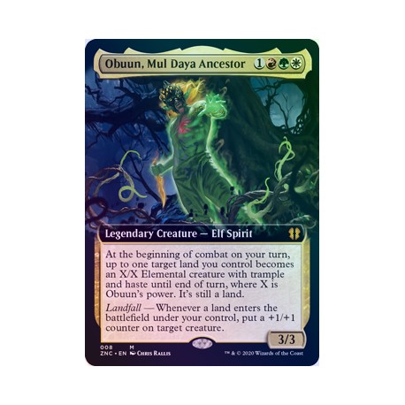 Obuun, Mul Daya Ancestor (Extended) FOIL ZNC NM