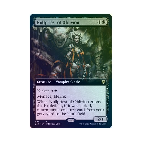 Nullpriest of Oblivion (Extended) FOIL ZNR NM