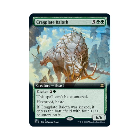 Cragplate Baloth (Extended) ZNR NM