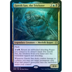 Zareth San, the Trickster FOIL ZNR NM