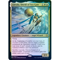 Linvala, Shield of Sea Gate FOIL ZNR NM