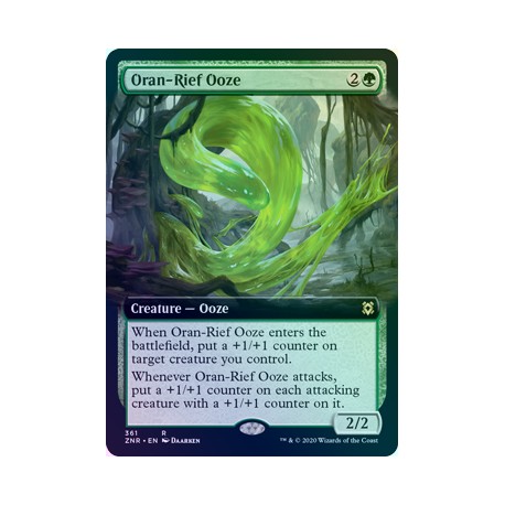 Oran-Rief Ooze (Extended) FOIL ZNR NM