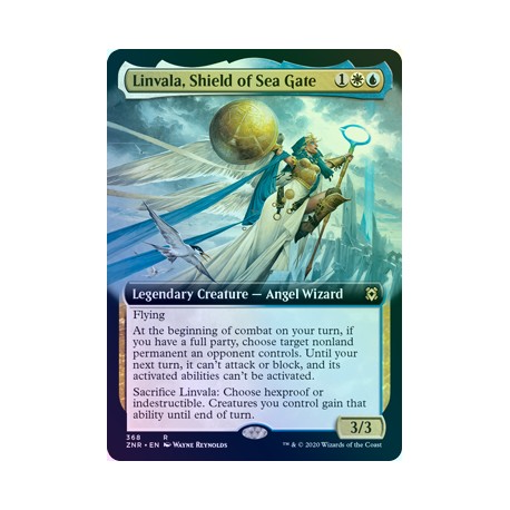 Linvala, Shield of Sea Gate (Extended) FOIL ZNR NM