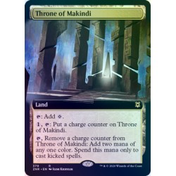 Throne of Makindi (Extended) FOIL ZNR NM