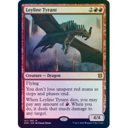 Leyline Tyrant FOIL ZNR NM