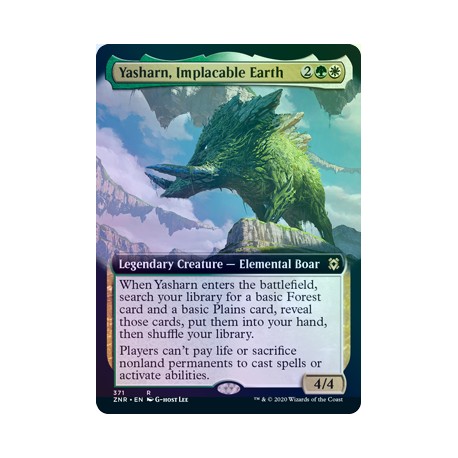 Yasharn, Implacable Earth (Extended) FOIL ZNR NM