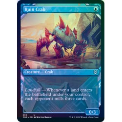 Ruin Crab (Showcase) FOIL ZNR NM