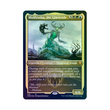 Muldrotha, the Gravetide ETCHED FOIL CMR NM