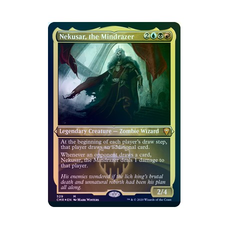 Nekusar, the Mindrazer ETCHED FOIL CMR NM