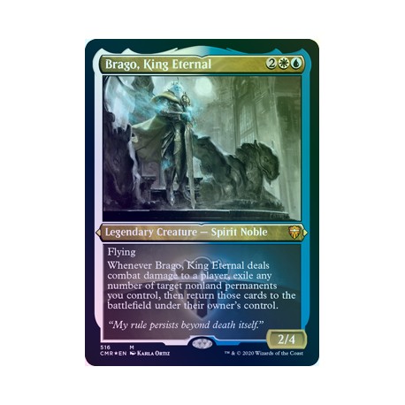 Brago, King Eternal ETCHED FOIL CMR NM