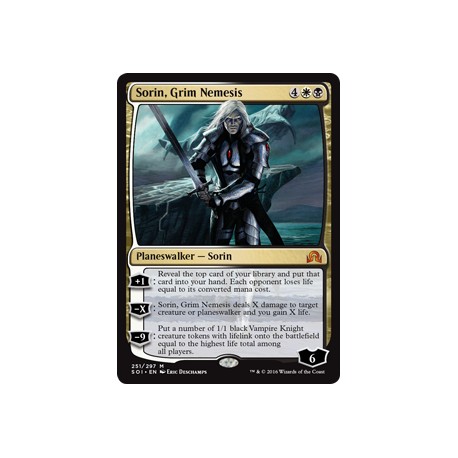 Sorin, Grim Nemesis SOI NM