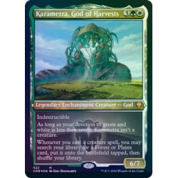 Karametra, God of Harvests ETCHED FOIL CMR NM