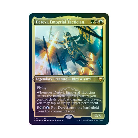 Derevi, Empyrial Tactician ETCHED FOIL CMR NM