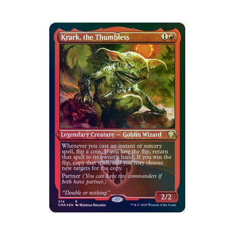 Krark, the Thumbless ETCHED FOIL CMR NM
