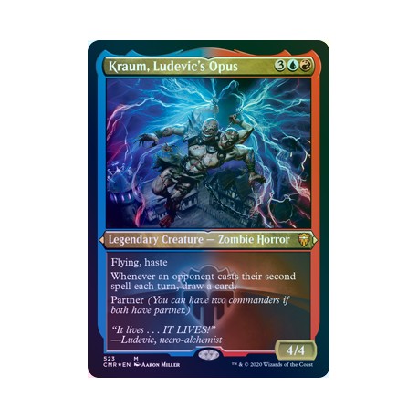 Kraum, Ludevic's Opus ETCHED FOIL CMR NM