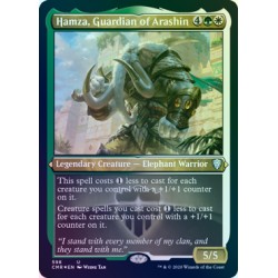 Hamza, Guardian of Arashin ETCHED FOIL CMR NM