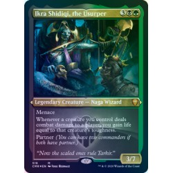Ikra Shidiqi, the Usurper ETCHED FOIL CMR NM