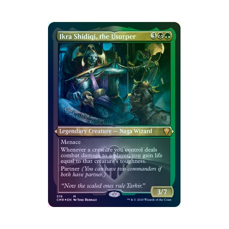 Ikra Shidiqi, the Usurper ETCHED FOIL CMR NM