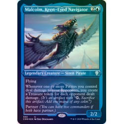 Malcolm, Keen-Eyed Navigator ETCHED FOIL CMR NM