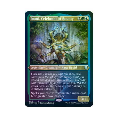 Imoti, Celebrant of Bounty ETCHED FOIL CMR NM