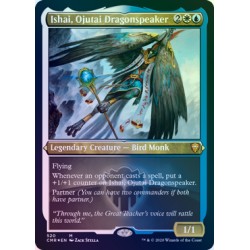 Ishai, Ojutai Dragonspeaker ETCHED FOIL CMR NM