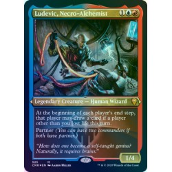Ludevic, Necro-Alchemist ETCHED FOIL CMR NM