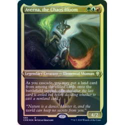 Averna, the Chaos Bloom ETCHED FOIL CMR NM