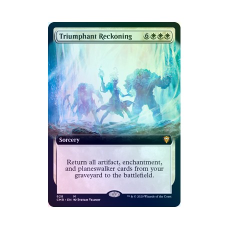 Triumphant Reckoning (Extended) FOIL CMR NM