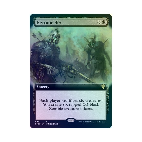 Necrotic Hex (Extended) FOIL CMR NM