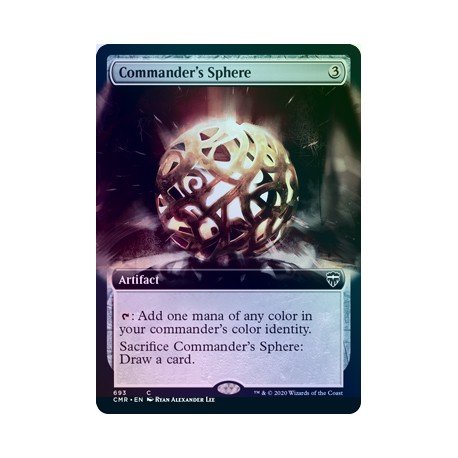 Commander's Sphere (Extended) FOIL CMR NM