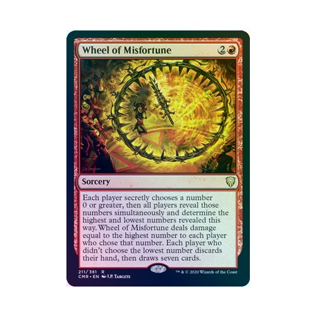 Wheel of Misfortune FOIL CMR NM