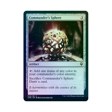 Commander's Sphere FOIL CMR NM