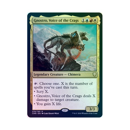 Gnostro, Voice of the Crags FOIL CMR NM