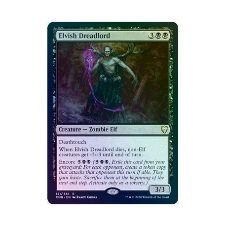 Elvish Dreadlord FOIL CMR NM