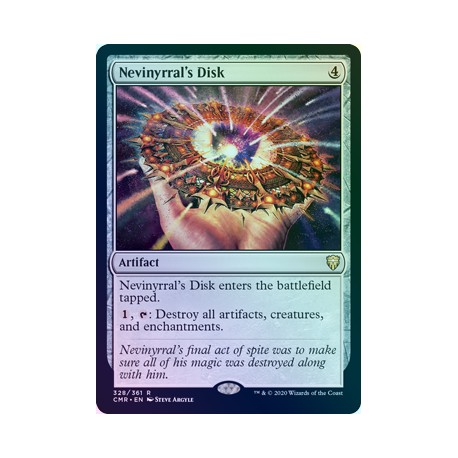 Nevinyrral's Disk FOIL CMR NM